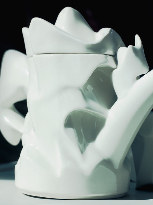 Service à thé Wavy Teaset par Octave Rimbert-Rivière