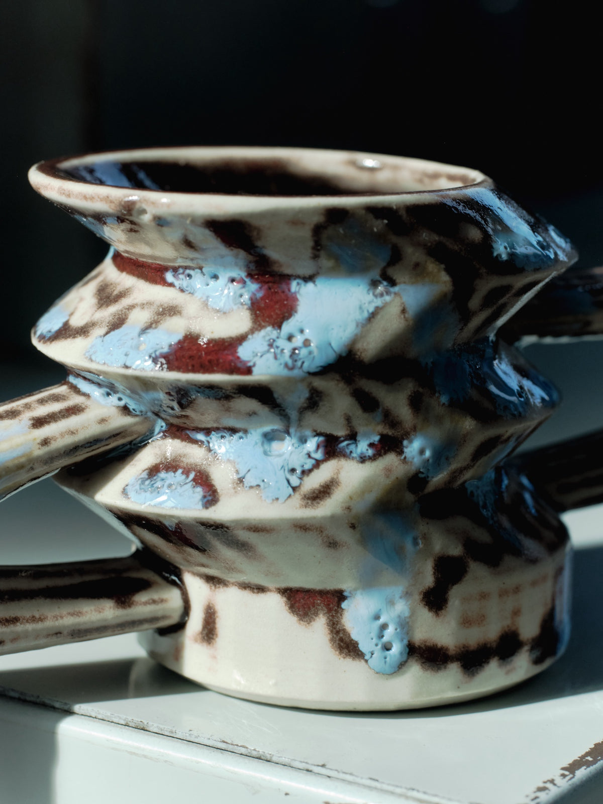 Tasse Saturne par Octave Rimbert-Rivière